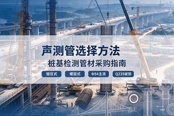 集安声测管选型标准