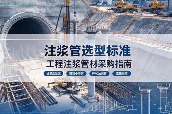 集安注浆管选型标准