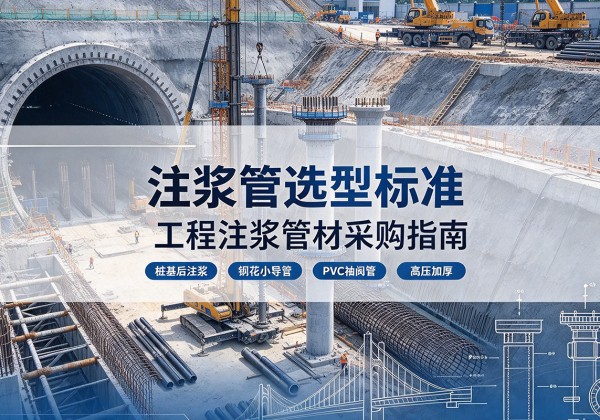 集安注浆管选型标准